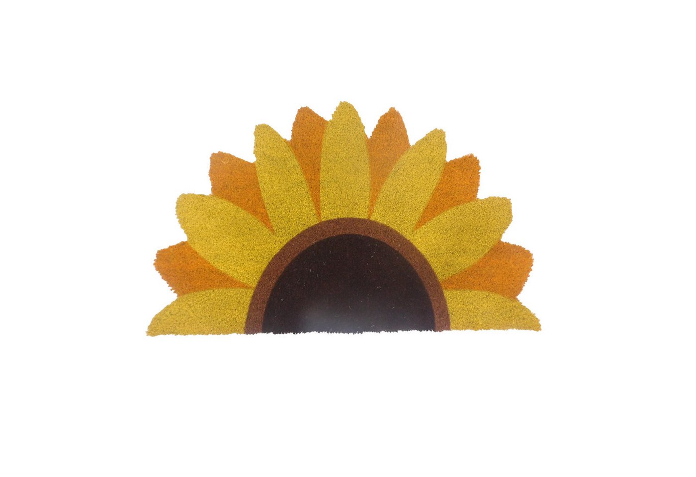 relaxdays Fußmatte Kokos Fußmatte halbrund 80x50 cm, halbrund, Höhe: 15 mm, A relaxdays Fußmatte Kokos Fußmatte halbrund 80x50 cm, halbrund, Höhe: 15 mm, A von relaxdays