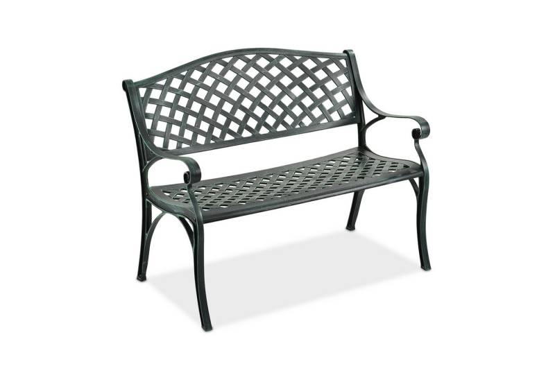 relaxdays Gartenbank Antike Gartenbank in Schwarz-Grün relaxdays Gartenbank Antike Gartenbank in Schwarz-Grün von relaxdays