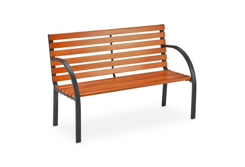 relaxdays Gartenbank Holz & Metall von relaxdays