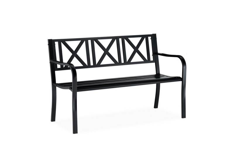 relaxdays Gartenbank aus Metall relaxdays Gartenbank aus Metall von relaxdays