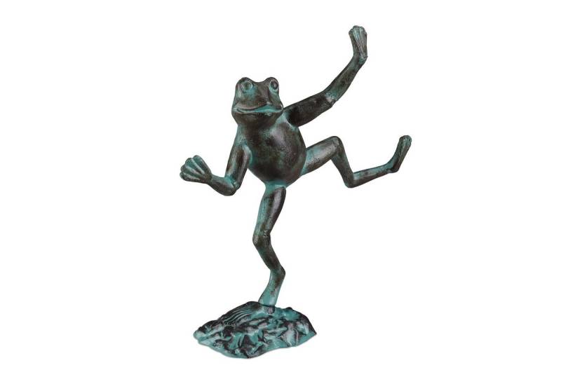 relaxdays Gartenfigur 2 x Gartenfigur Frosch von relaxdays