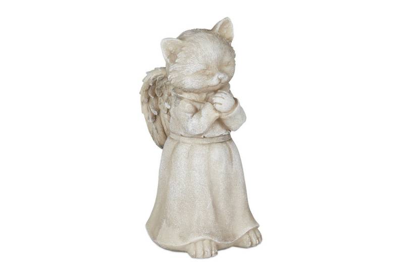 relaxdays Gartenfigur Grabschmuck für Katze von relaxdays