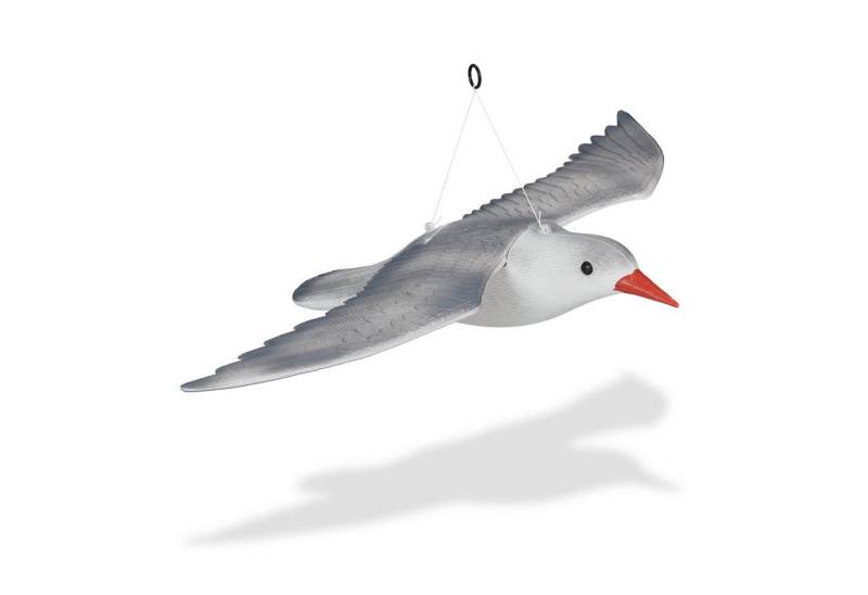 relaxdays Gartenfigur Vogelschreck Möwe fliegend von relaxdays