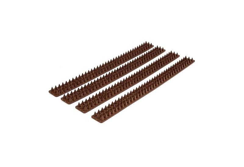 relaxdays Gartenzaun 12 x Vogelabwehr Spikes für Zäune von relaxdays