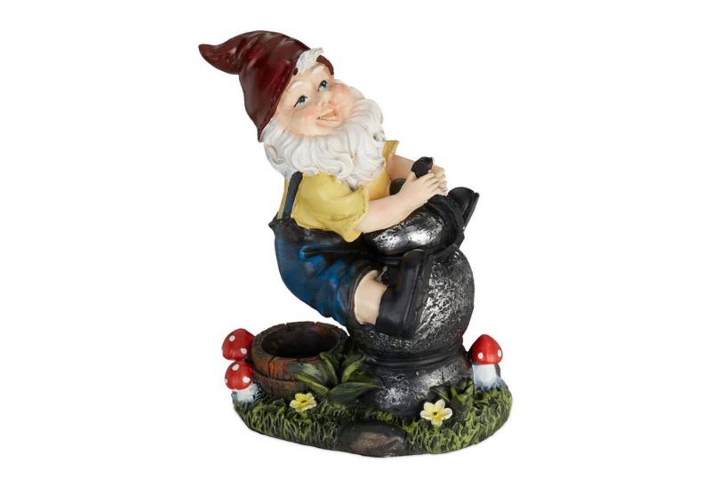 relaxdays Gartenzwerg mit Laterne relaxdays Gartenzwerg mit Laterne von relaxdays