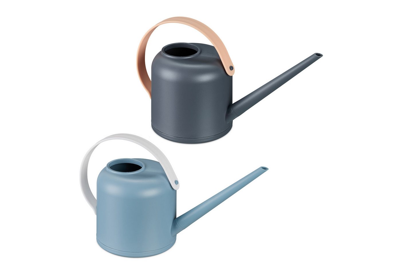 relaxdays Gießkanne Zimmerpflanzen 1,7 l 2er Set (2-tlg., 2er Set) von relaxdays