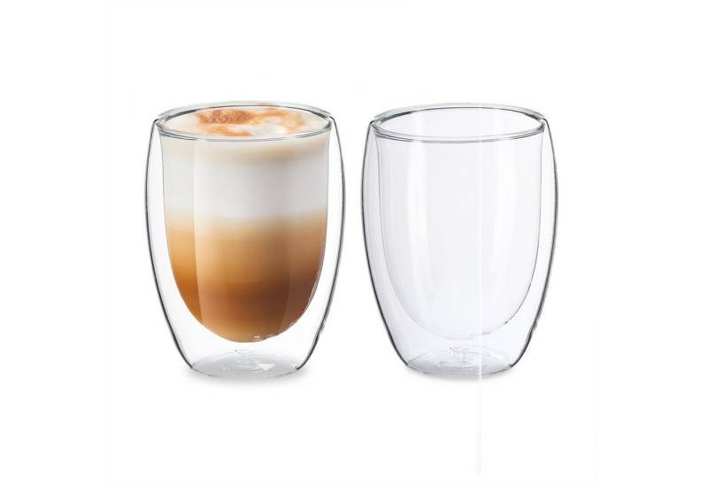 relaxdays Gläser-Set Latte Macchiato Gläser 350 ml, 2-tlg., Glas, 2er Pack relaxdays Gläser-Set Latte Macchiato Gläser 350 ml, 2-tlg., Glas, 2er Pack von relaxdays