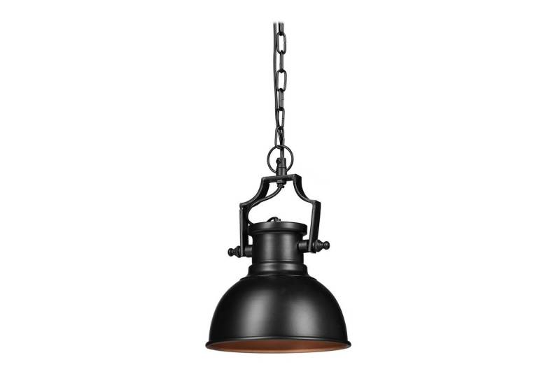relaxdays Hängeleuchte Hängelampe Industrial Look klein, schwarz von relaxdays