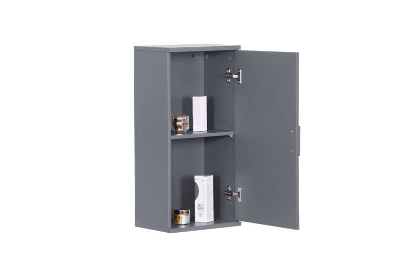 relaxdays Hängeschrank Bad grau relaxdays Hängeschrank Bad grau von relaxdays