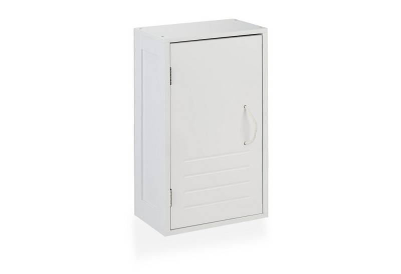 relaxdays Hängeschrank Weißer Hängeschrank Bad von relaxdays