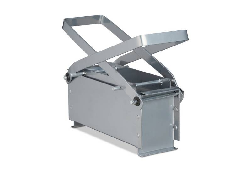 relaxdays Handpresse Silberfarbene Papierbrikettpresse relaxdays Handpresse Silberfarbene Papierbrikettpresse von relaxdays