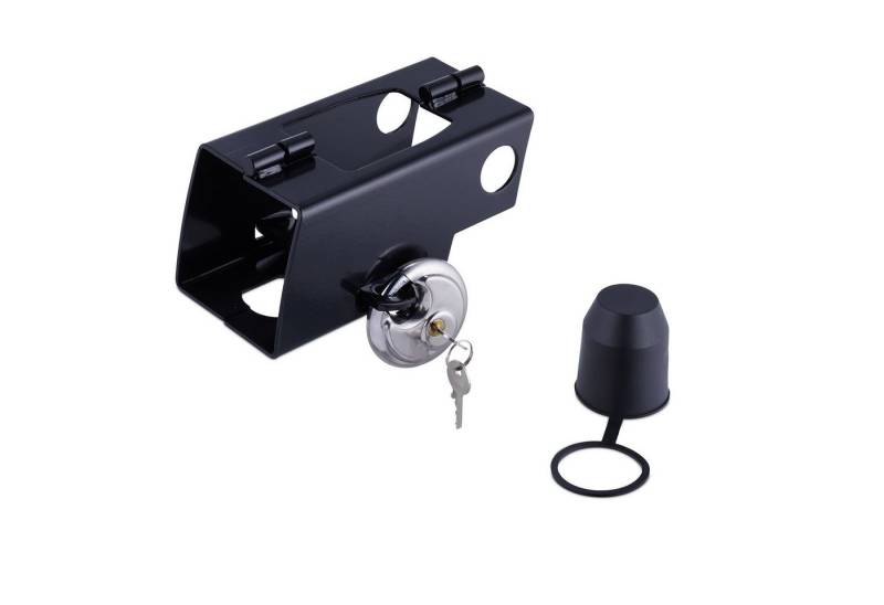 relaxdays Kastensicherung Aufklappbares Anhängerschloss relaxdays Kastensicherung Aufklappbares Anhängerschloss von relaxdays
