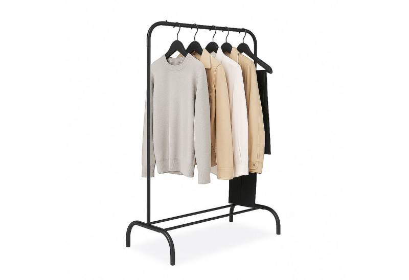 relaxdays Kleiderständer Eise, Schwarz von relaxdays