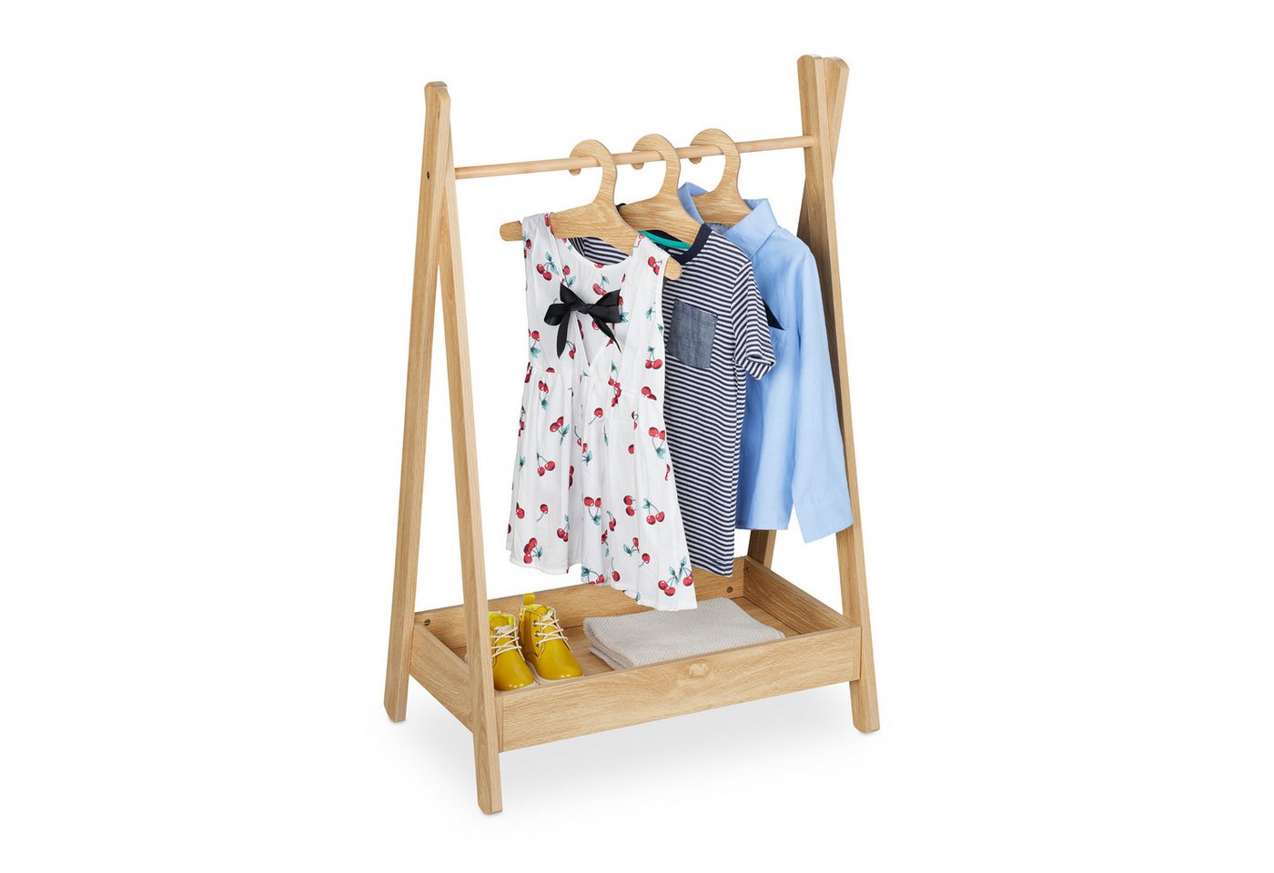 relaxdays Kleiderständer für Kinder mit Ablage relaxdays Kleiderständer für Kinder mit Ablage von relaxdays