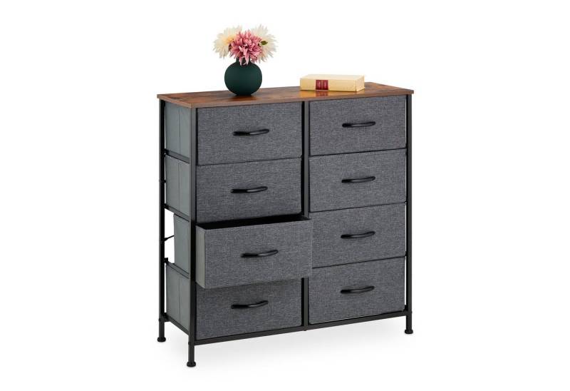 relaxdays Kommode mit 8 Schublade relaxdays Kommode mit 8 Schublade von relaxdays