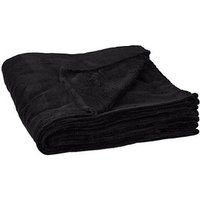 relaxdays Kuscheldecke schwarz 200,0 x 200,0 cm von RELAXDAYS