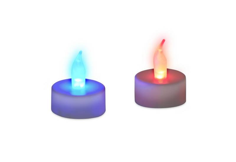 relaxdays LED-Kerze 96 x LED Teelicht Farbwechsel von relaxdays
