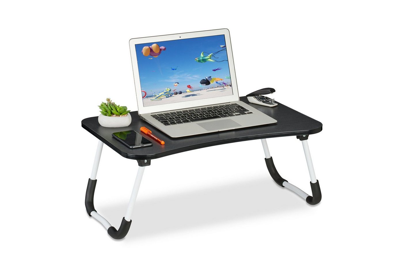 relaxdays Laptoptisch Schwarzer Laptoptisch relaxdays Laptoptisch Schwarzer Laptoptisch von relaxdays