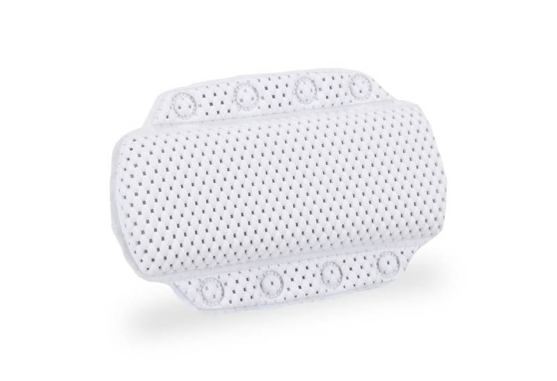 relaxdays Nackenstützkissen 2x Badewannenkissen mit Saugnäpfen weiß relaxdays Nackenstützkissen 2x Badewannenkissen mit Saugnäpfen weiß von relaxdays