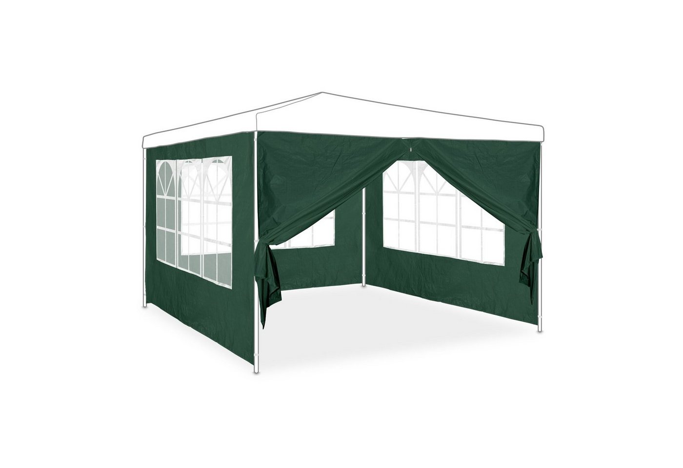 relaxdays Pavillonseitenteil Pavillon-Seitenwand 4er Set in Grün, 300x200 cm relaxdays Pavillonseitenteil Pavillon-Seitenwand 4er Set in Grün, 300x200 cm von relaxdays