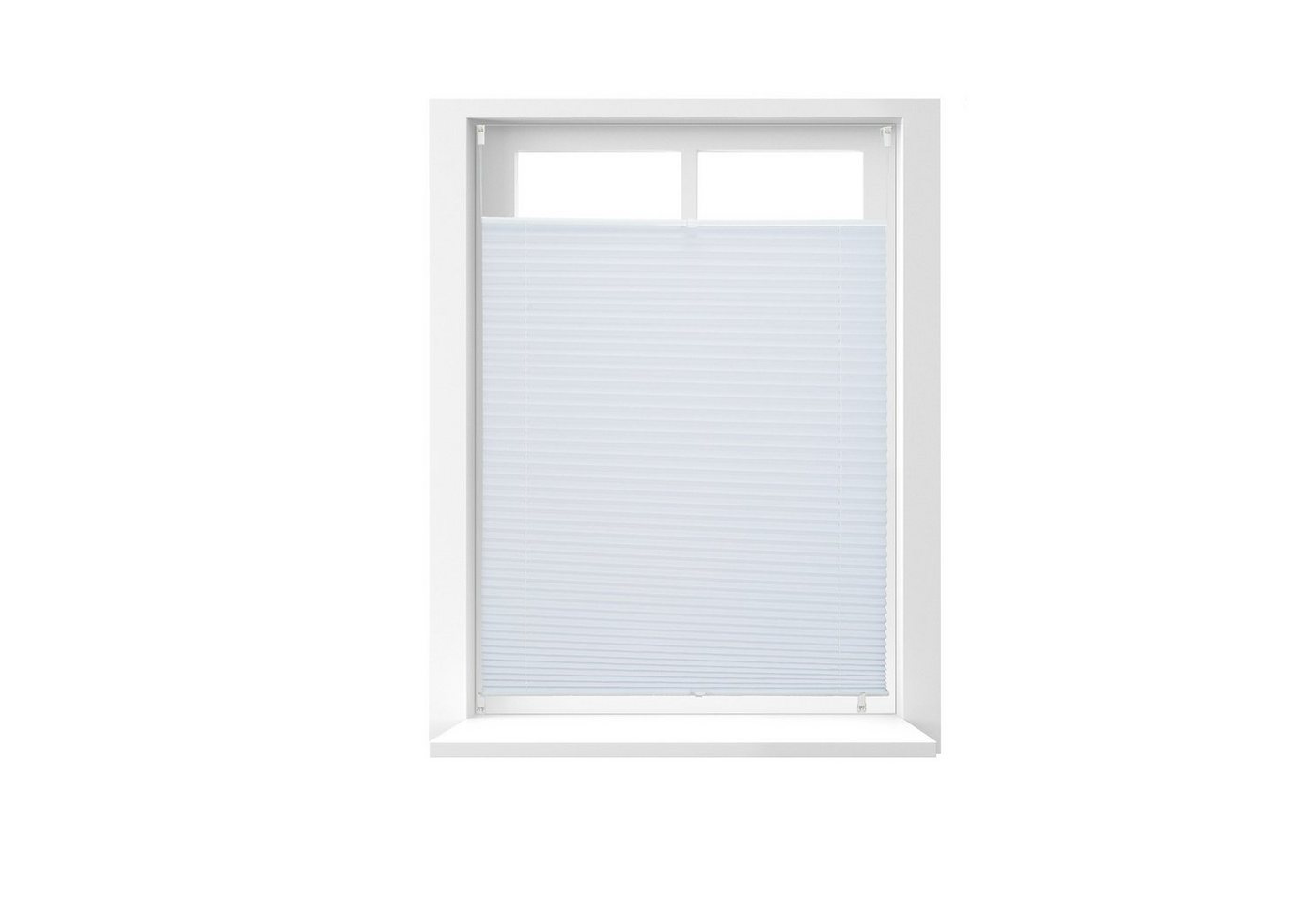 relaxdays Plissee 2 x Plissee Rollo weiß 90x130 cm relaxdays Plissee 2 x Plissee Rollo weiß 90x130 cm von relaxdays