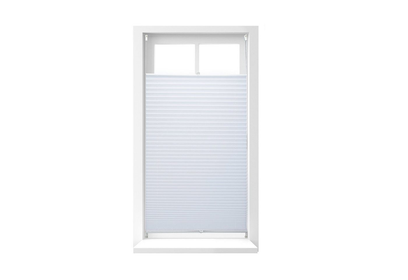 relaxdays Plissee 2 x Plissee Rollo weiß 90x210 cm relaxdays Plissee 2 x Plissee Rollo weiß 90x210 cm von relaxdays