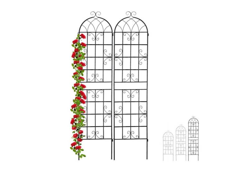 relaxdays Rankgitter 4 x Rankgitter Vintage 220 x 50 cm von relaxdays