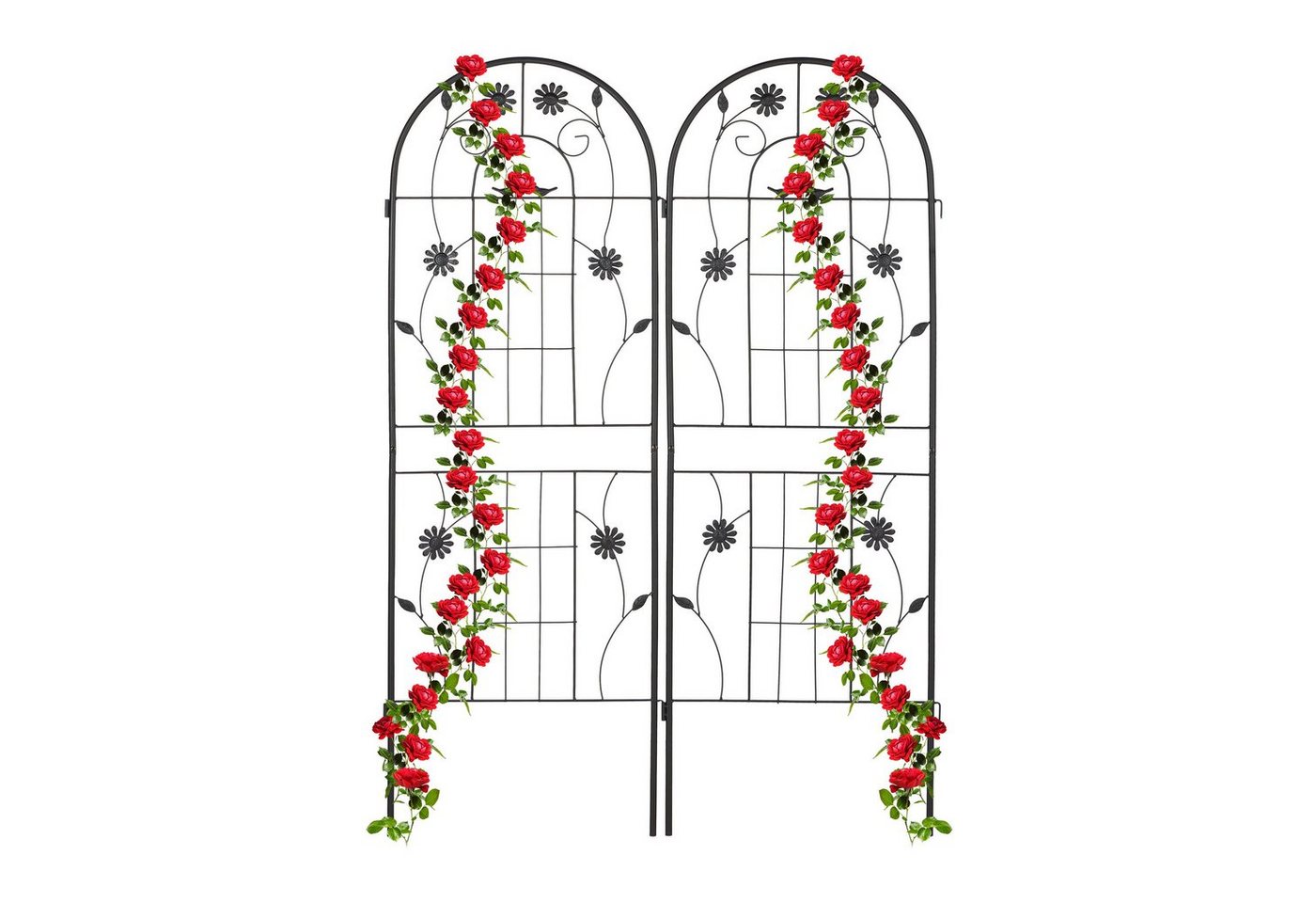relaxdays Rankgitter 2er Set 150 cm relaxdays Rankgitter 2er Set 150 cm von relaxdays