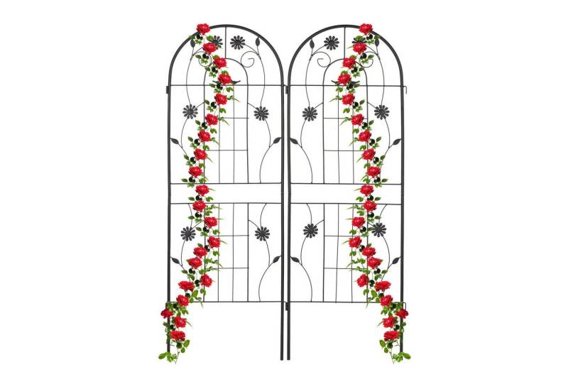 relaxdays Rankgitter 2er Set 150 cm von relaxdays