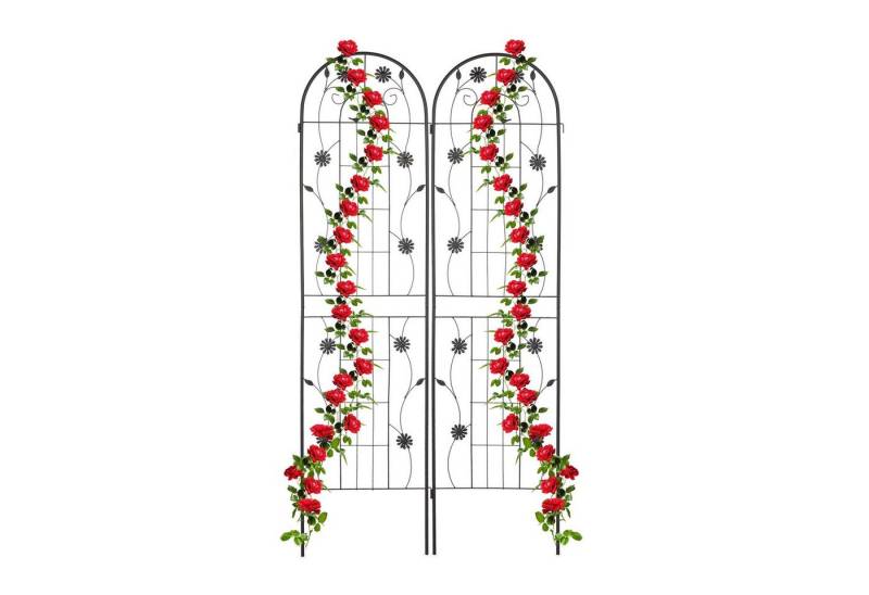 relaxdays Rankgitter 2er Set 200 cm von relaxdays