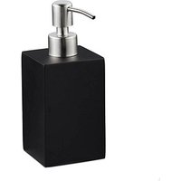 relaxdays Seifenspender 10031062_46 schwarz Polyresin 300,0 ml von RELAXDAYS