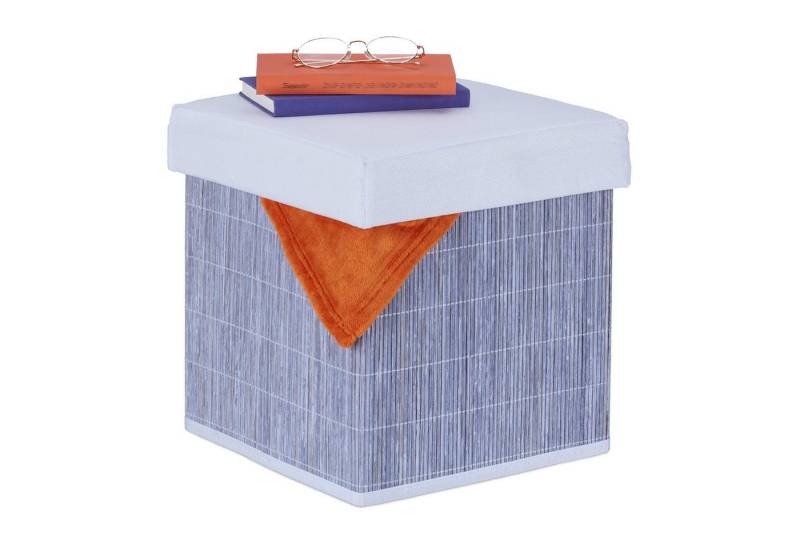 relaxdays Sitzhocker mit Stauraum von relaxdays