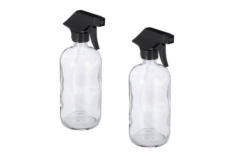 relaxdays Sprühflasche aus Glas 2er Set relaxdays Sprühflasche aus Glas 2er Set von relaxdays