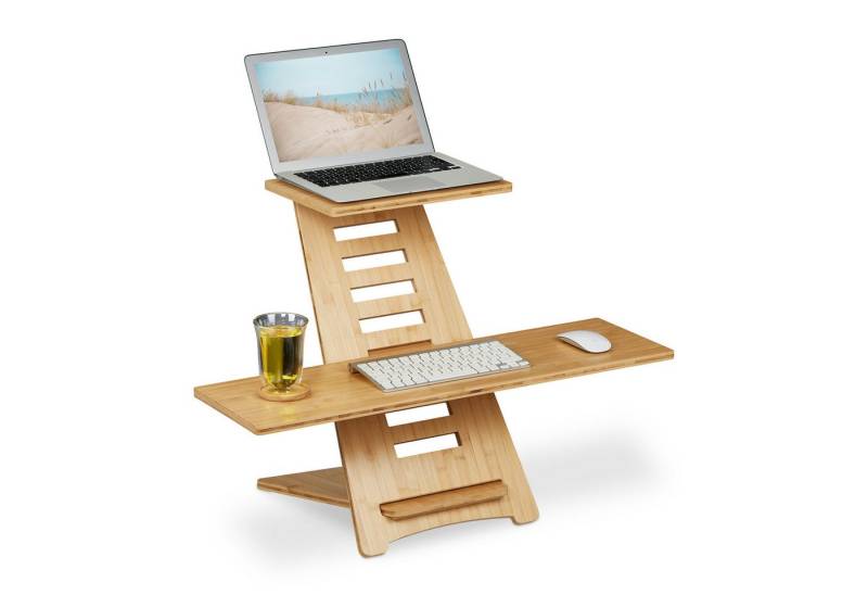 relaxdays Stehpult Aufsatz Schreibtisch von relaxdays