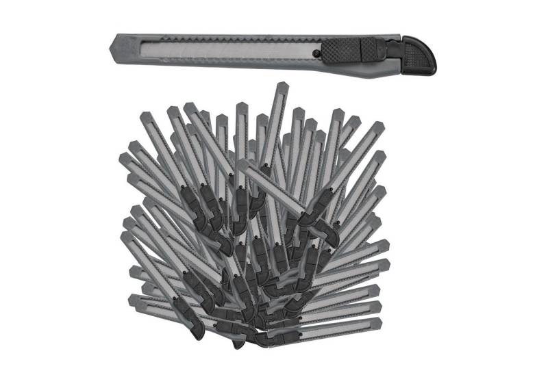 relaxdays Teppichmesser Cuttermesser 100er Set, grau relaxdays Teppichmesser Cuttermesser 100er Set, grau von relaxdays