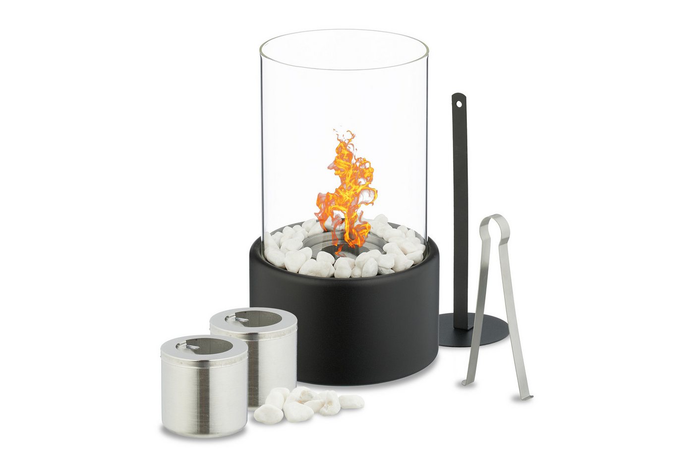 relaxdays Tischfeuer Tischkamin indoor & outdoor relaxdays Tischfeuer Tischkamin indoor & outdoor von relaxdays