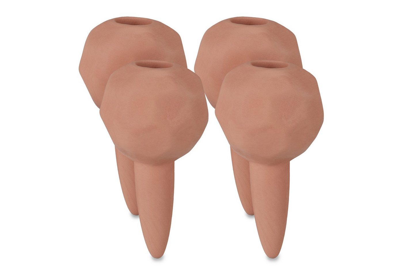 relaxdays Tropfer 8x Ton Bewässerungskugeln von relaxdays