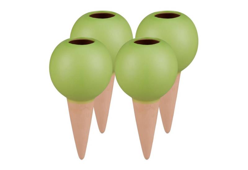 relaxdays Tropfer 8x Tonspitzen Bewässerung grün von relaxdays