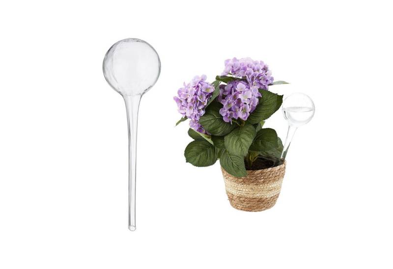 relaxdays Tropfer Bewässerungskugel 2er Set Glas, transparent von relaxdays