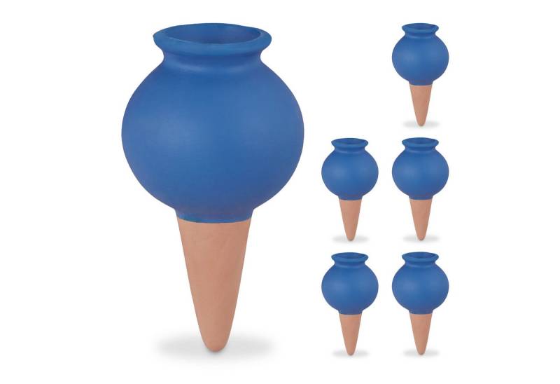 relaxdays Tropfer Tonkegel im 6er Set, (6er Set) von relaxdays