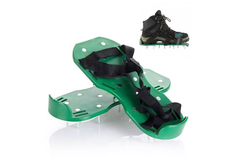 relaxdays Vertikutierer Rasenlüfter Schuhe von relaxdays