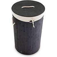 relaxdays Wäschekorb schwarz relaxdays Wäschekorb schwarz von RELAXDAYS