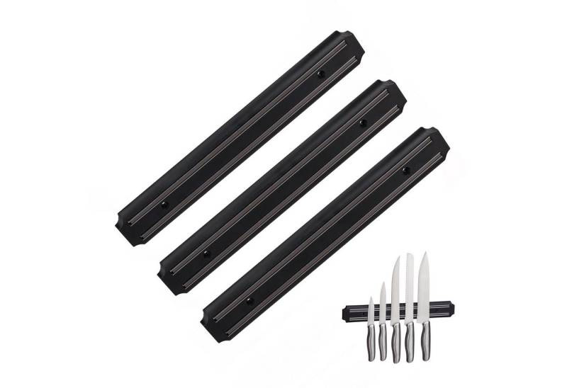 relaxdays Wand-Magnet Messer-Leiste Magnetleiste Messer 3er Set relaxdays Wand-Magnet Messer-Leiste Magnetleiste Messer 3er Set von relaxdays