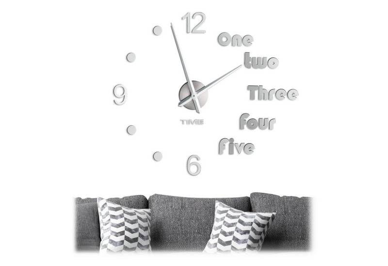 relaxdays Wanduhr DIY von relaxdays