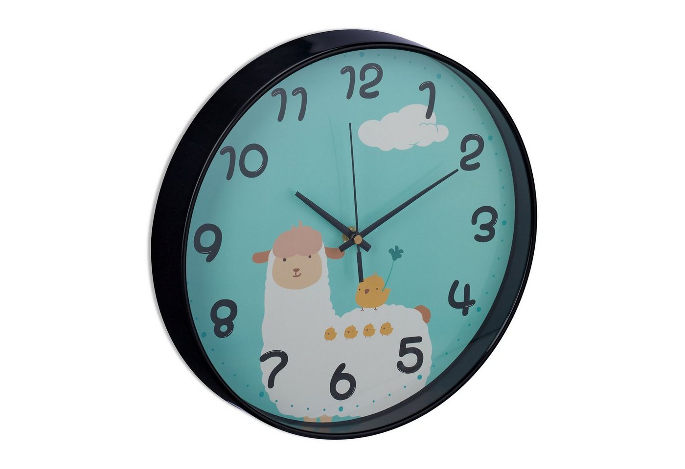 relaxdays Wanduhr Lama für Kind relaxdays Wanduhr Lama für Kind von relaxdays