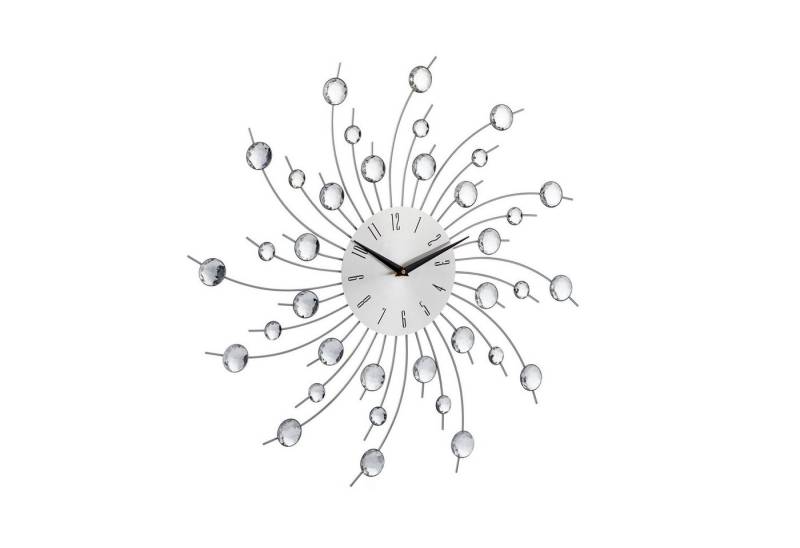 relaxdays Wanduhr XL mit Glitz von relaxdays