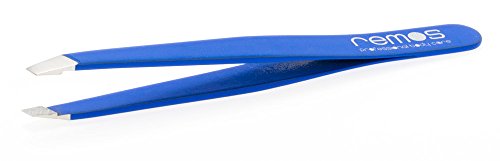 REMOS Augenbrauenpinzette Mini handgefertigt aus rostfreiem Edelstahl dunkelblau REMOS Augenbrauenpinzette Mini handgefertigt aus rostfreiem Edelstahl dunkelblau von remos professional body care