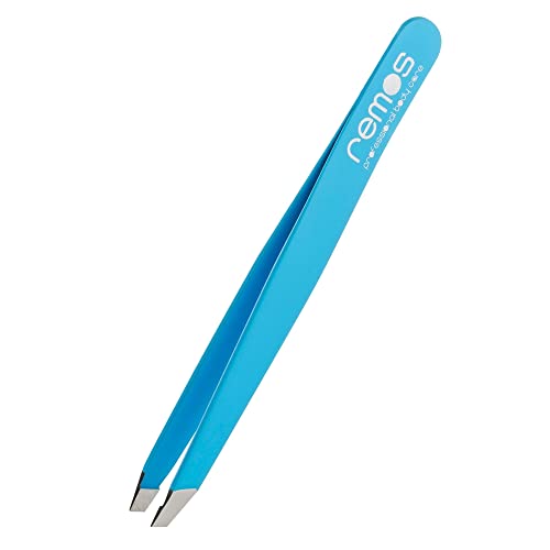 REMOS Profi Pinzette mit extra feinen Spitzen zum Zupfen der Augenbrauen - blau REMOS Profi Pinzette mit extra feinen Spitzen zum Zupfen der Augenbrauen - blau von remos professional body care