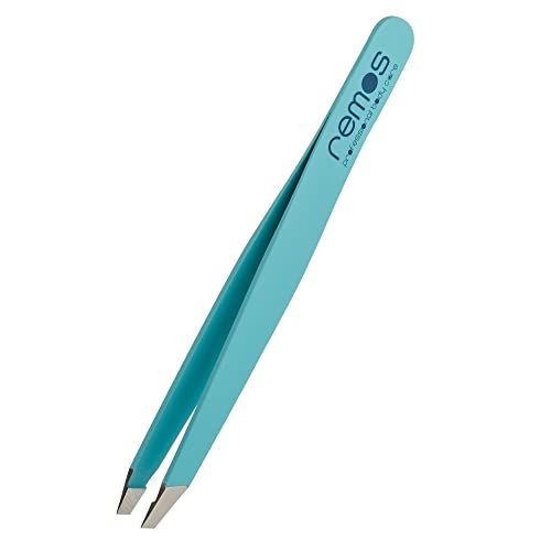 REMOS Profi Pinzette mit extra feinen Spitzen zum Zupfen der Augenbrauen - türkis REMOS Profi Pinzette mit extra feinen Spitzen zum Zupfen der Augenbrauen - türkis von remos professional body care