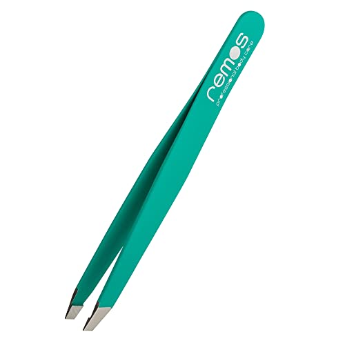 REMOS Profi Pinzette mit extra feinen Spitzen zum Zupfen der Augenbrauen - grün REMOS Profi Pinzette mit extra feinen Spitzen zum Zupfen der Augenbrauen - grün von remos professional body care